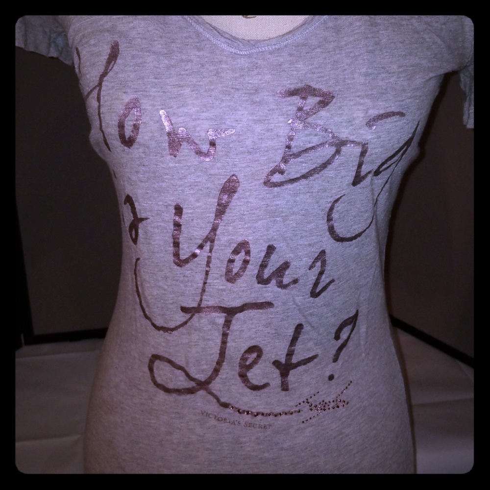 Victoria's Secret Supermodel Essentials Tee Sz M